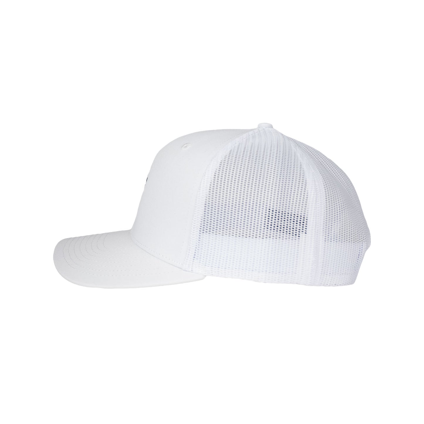 Cross Hat Curved - White