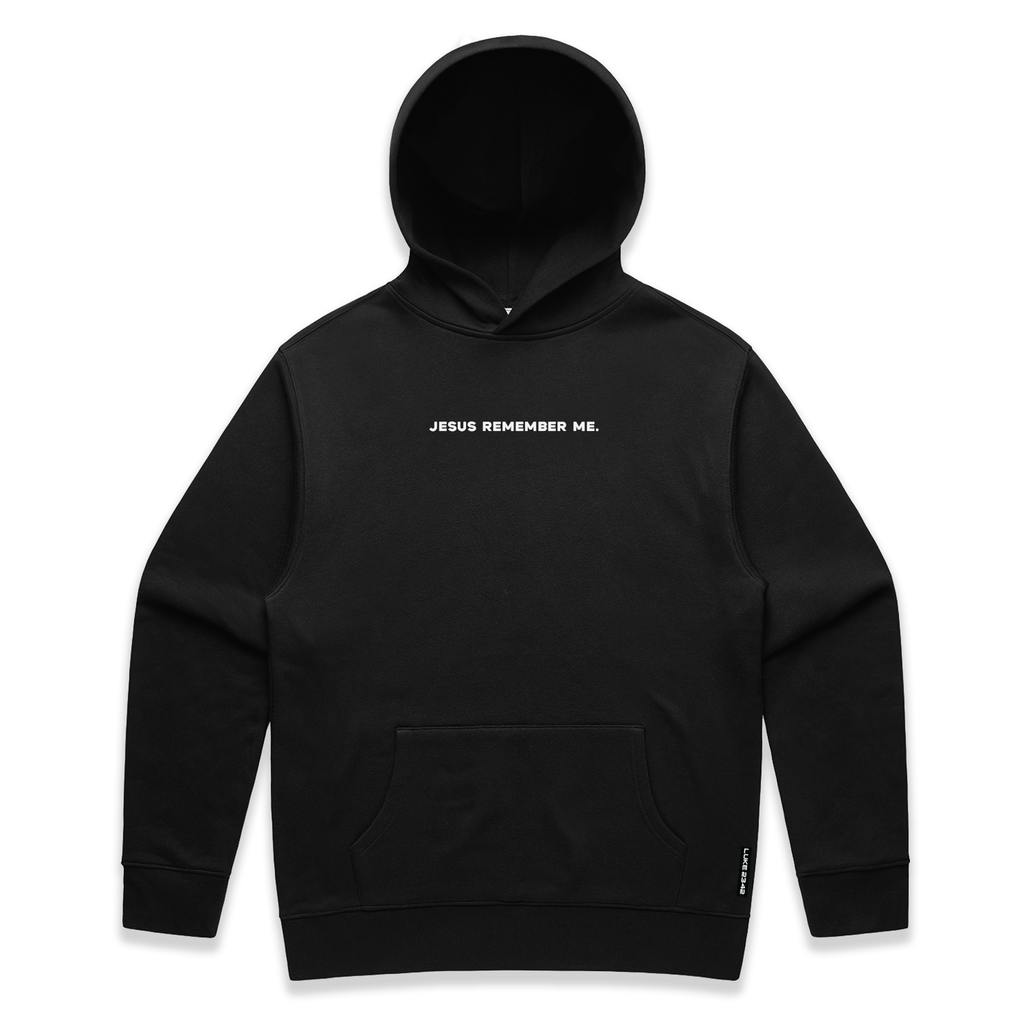 JRM Fleece Hoodie - Black