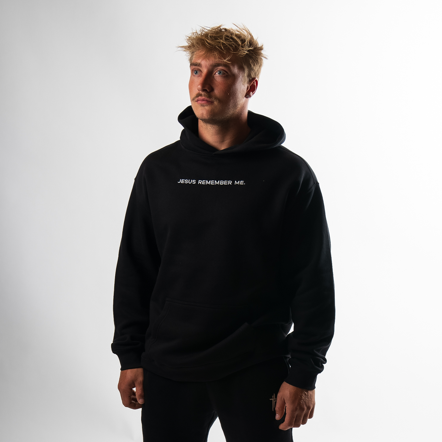 JRM Fleece Hoodie - Black