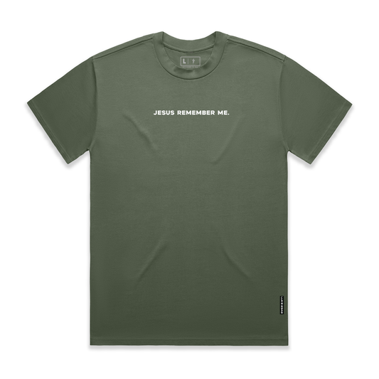 Oversized JRM Tee - Olive