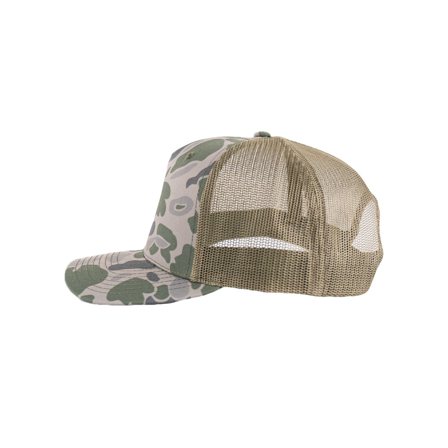 Cross Hat Curved - Marsh Camo