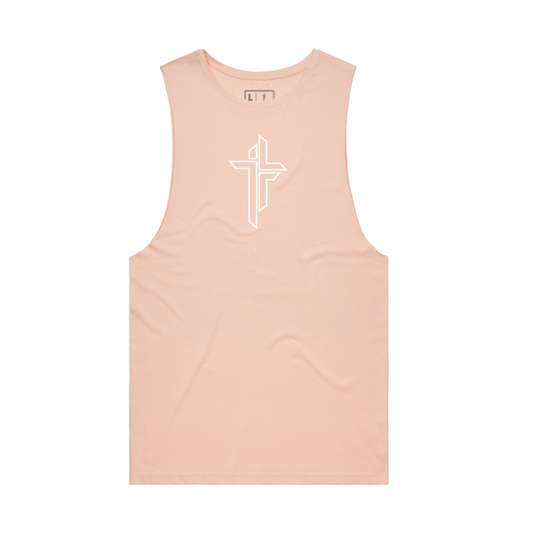 Holy Cross Tank - (Peach)